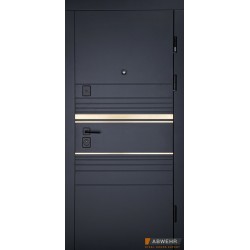 Вхідні двері ABWEHR 545/545 Goldy 