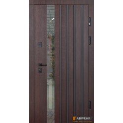 Вхідні двері ABWEHR Avenue 537 коричневі для вулиці